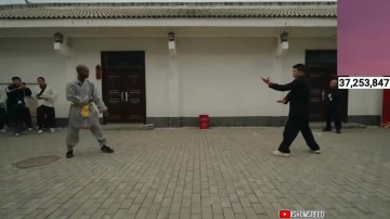 啥时候赐号！甲亢哥Speed跟师傅对打练习获称赞：你在这里坚持练五年 会成为功夫大师